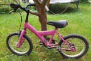 Vélo rose 2-pt
