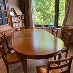 Table 2 allonges - 6 chaises