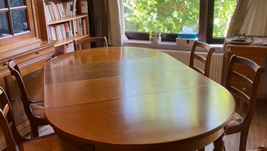Table 2 allonges - 6 chaises